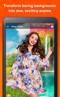 Waterfall Frames android App screenshot 2